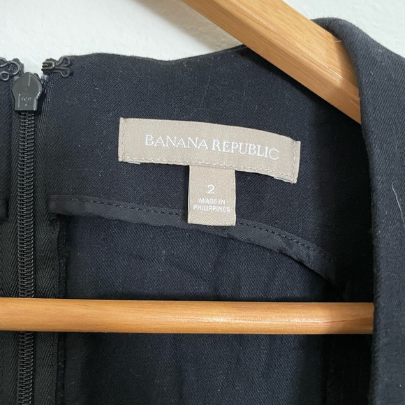 Banana Republic Sloan Cap Sleeve Dress - Size 2 and 00P - Picture 3 of 5